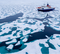 温暖化で海氷が激減！？北大の公開講座で北極海の現状と極域研究の面白さを知る