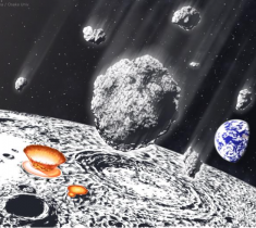 8億年前、地球と月に何が起こったか。阪大教授に聞く小惑星シャワーの謎！