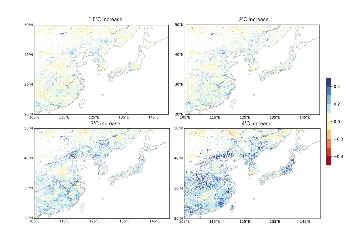 気候変動下の洪水リスク予測、不確実性はどう減らせる?